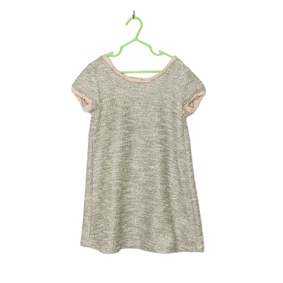 Splendid Girls Metallic Tweed Short‎ Sleeve Mini Dress 6X - Picture 1 of 8